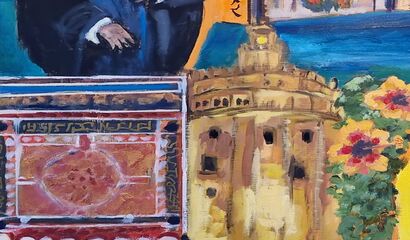 Seville, historical landscape - a Paint Artowrk by ELIZABETH DRAYSON